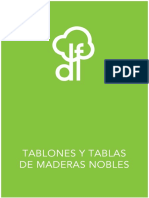 Tableros y tablas maderas nobles