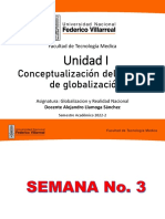 Semana 3 - 4 - Conceptualizacion de La Globalizacion