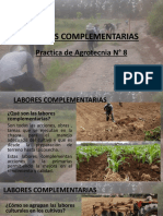 Labores Complementarias Parte I - Agrotecnia Practicas