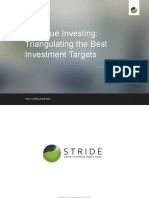 3D Value Investing Triangulating The Best Investment Targets - STRIDE 03-06