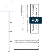 Em D C and G Progression Bar Chords