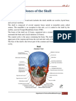 Bones of The Skull Author Department of Oral and Maxillofacial Surgery