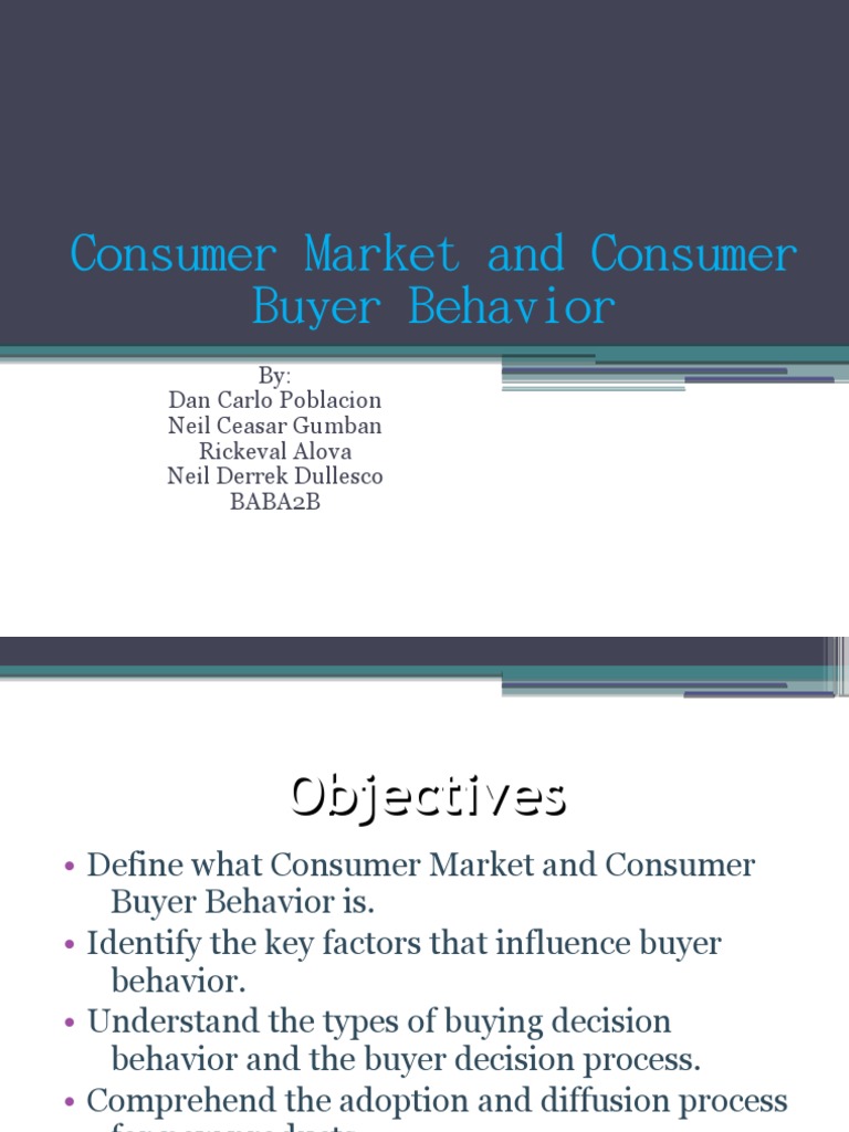 Consumer Buyer Behavior Insights | PDF | Consumer Behaviour | Behavior