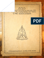 600 Monogramme Und Zeichen - Alexander Koch - 1920