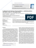 Detecting broad specificity α-L-arabinofuranosidases