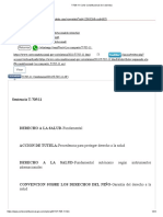 T-705-11 Corte Constitucional de Colombia Negacion Trtamiento Integral