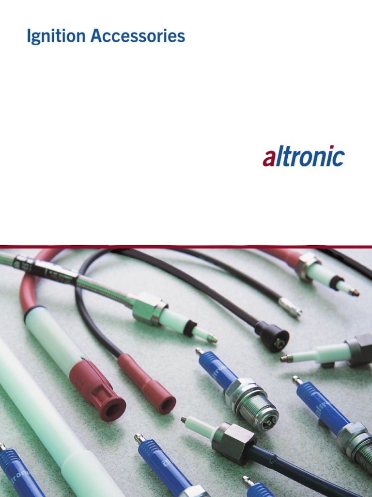 Altronic Ignition Accesories PDF Electrical Connector Ignition System