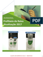 Profilaxia Da Raiva Atualização 2017: Prof. Rômulo Passos