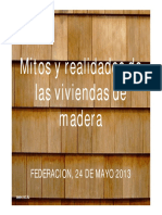 Jornada Viviendas-Mitos y Realidades de Las Viviendas de Madera