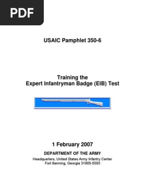 Training The Eib Test Assessment Machine Gun