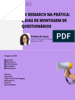 Presente - UX RESEARCH