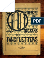 Book of Monograms and Fancy Lettering - D.M. Campana - 1900