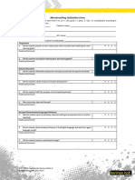 Microteaching Evaluation Form
