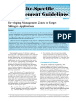 Developing Management Zones To Target N Applications