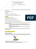 8° Grado Módulo 2 - Setiembre E.Física 2022 Gabriel Melgarejo 8vo C