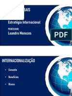 Slide - Internacionalização