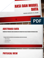 Abstraksi Dan Model Data