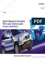 BMW X5 Owner's Manual