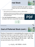 Cost of Preferred Stock - p2