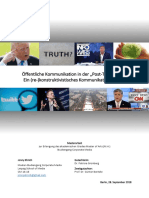 Öffentliche Kommunikation in Der Post-Truth Era" - Ein (Re-) Konstruktivistisches Kommunikationsmodell