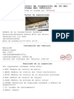 Informe Completo de Inspección de IA Del Sistema Del Vehículo