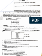 Act-5 Diffraction of Light