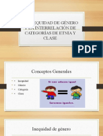 La Inequidad de Género y La Interrelación de Etn