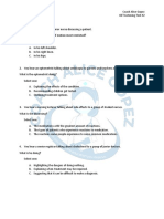 OET Listening Test 2 - Part B - Questionnaire