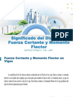 Clase 7 Significado de Diagrama de Cortante y Momento Flector