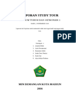 Laporan Study Tour: Musium Tubuh Dan Jatim Park 1