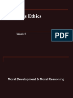 Business Ethics Week 2: Moral Reasoning and Development