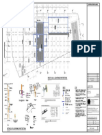 Roof Plan - Lightning Protection: Construction Drawing