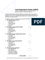 Arizona Sexual Experience Scale (ASEX) : 1. How Strong Is Your Sex Drive?