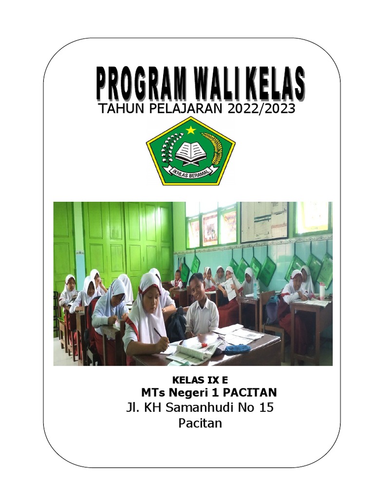 Cd Cover Program Kerja