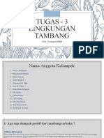 TUGAS - 3 Lingkungan Tambang PMM