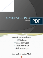 Ma'Rifatul Insan Pertemuan 4