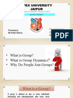 Prabhakar Mishra-Group Dynamics