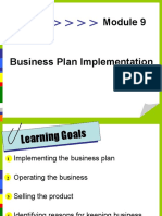 Module 9 Business Implementation