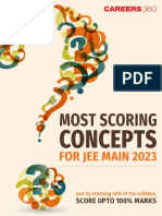 JEE-Main-Exams High Scoring Chapters and Topics 2023-E-Book