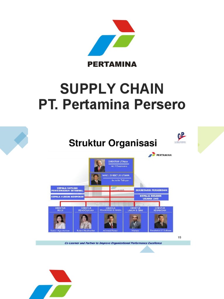 Manajemen Rantai Pasok PT Pertamina | PDF
