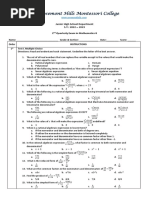 G8 - 2nd Quarterly Exam