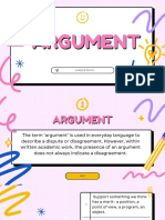 Argument Student