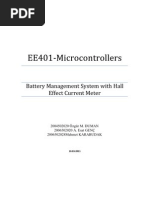 Battery Management System (BMS) EE401 Final Report