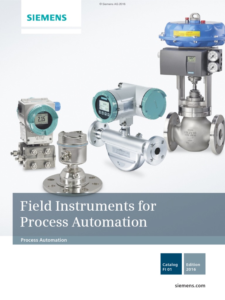 Siemens Catalouge Field Instruments For Process Automation | PDF | Flow ...