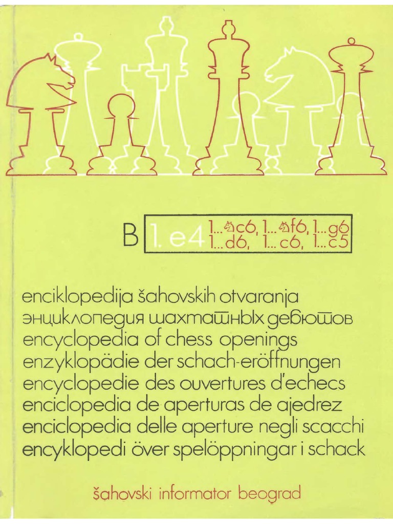 Encyclopedia of Chess Openings B | PDF
