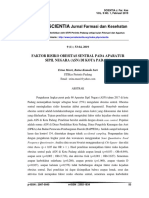 Faktor Risiko Obesitas Sentral Pada Aparatur Sipil