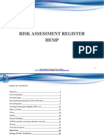 Risk Assessment Register HEPM 2021