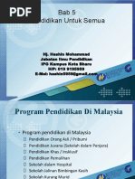 Kesamarataan Peluang Pendidikan Di Malaysia | PDF