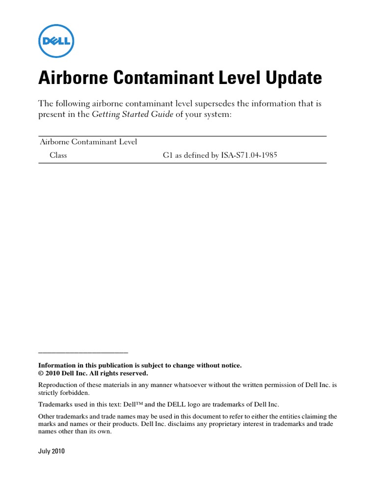 Common Airborne Contaminant Update Wp139enUs PDF