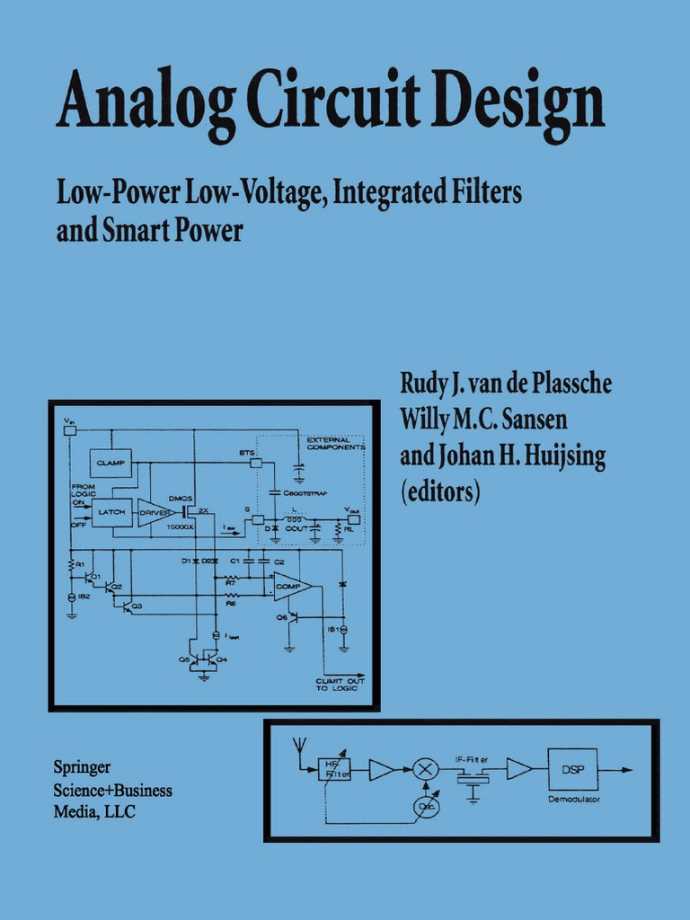 Analog Circuit Design - Low-Power Low-Voltage, Integrated Filters and Smart  Power (PDFDrive) | PDF | Amplifier | Capacitor